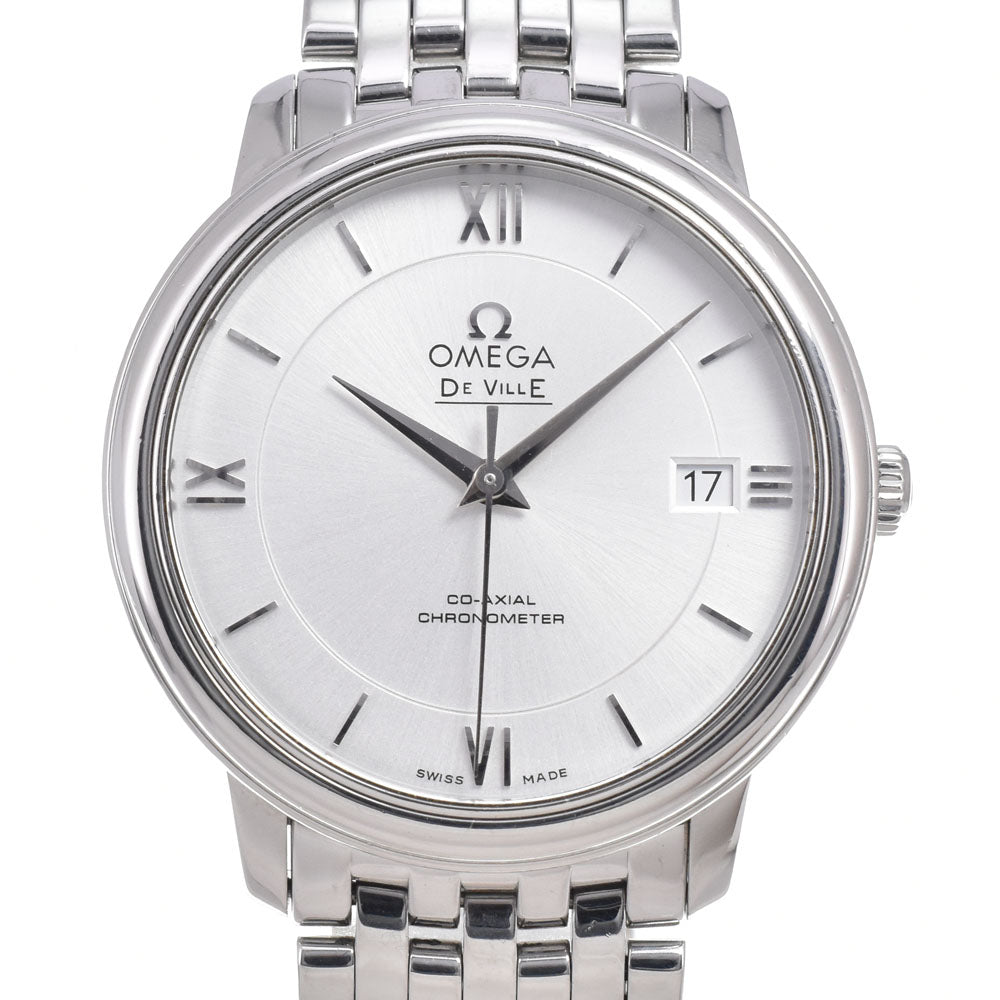 Omega De Ville Prestige Co-Axial Chronometer Automatic Stainless Steel Watch (Pre-Owned)