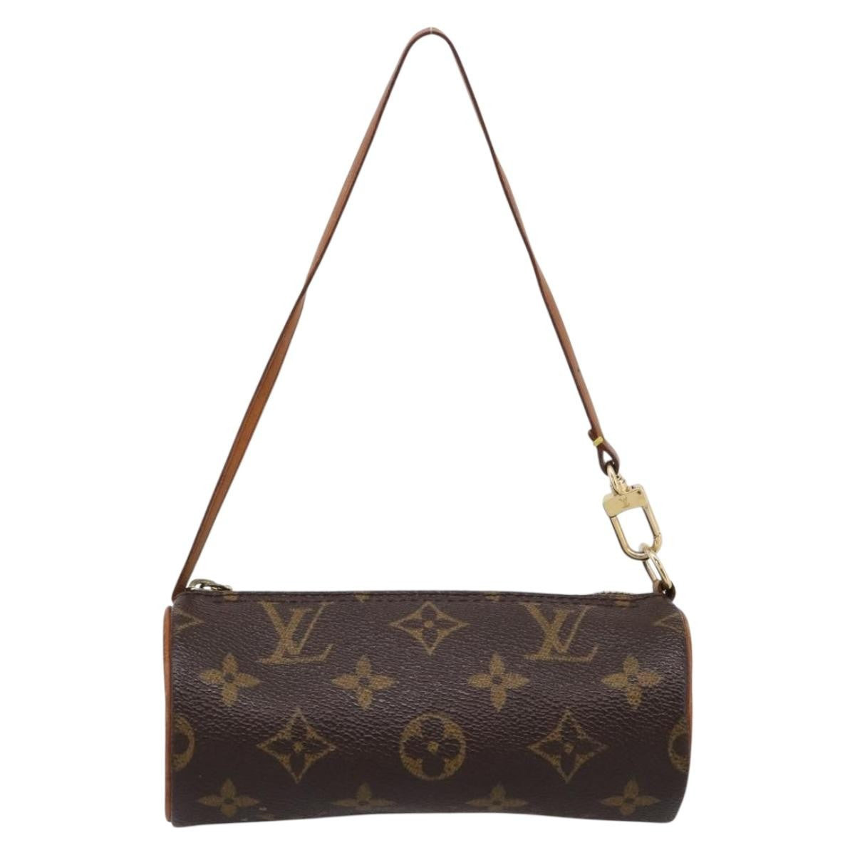 Louis Vuitton Papillon Pochette Monogram Canvas Brown Canvas Clutche & Pouche Bag (Pre-Owned)