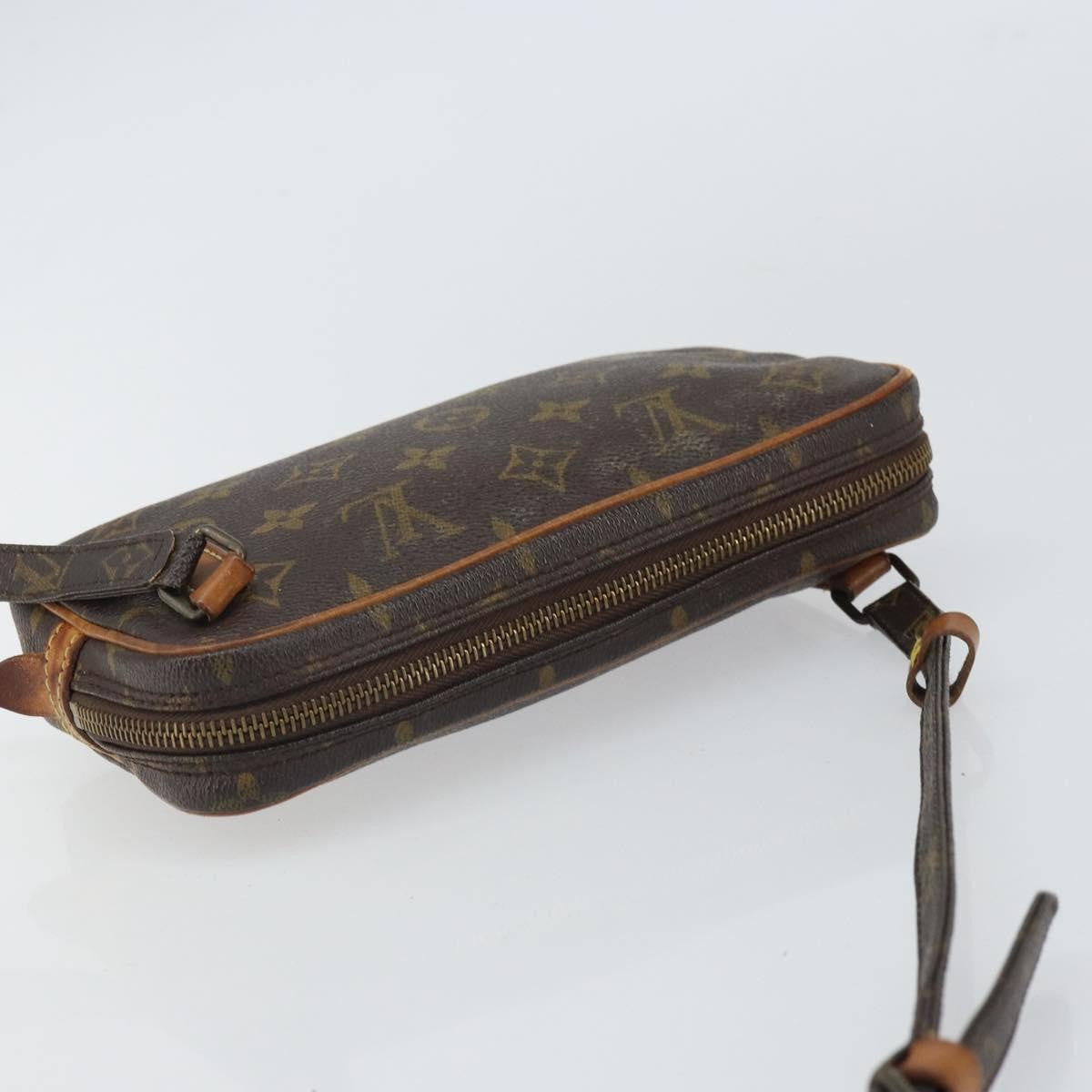 Louis Vuitton Pochette Marly Bandouliere Monogram Canvas Brown Canvas Shoulder Bag Bag (Pre-Owned)