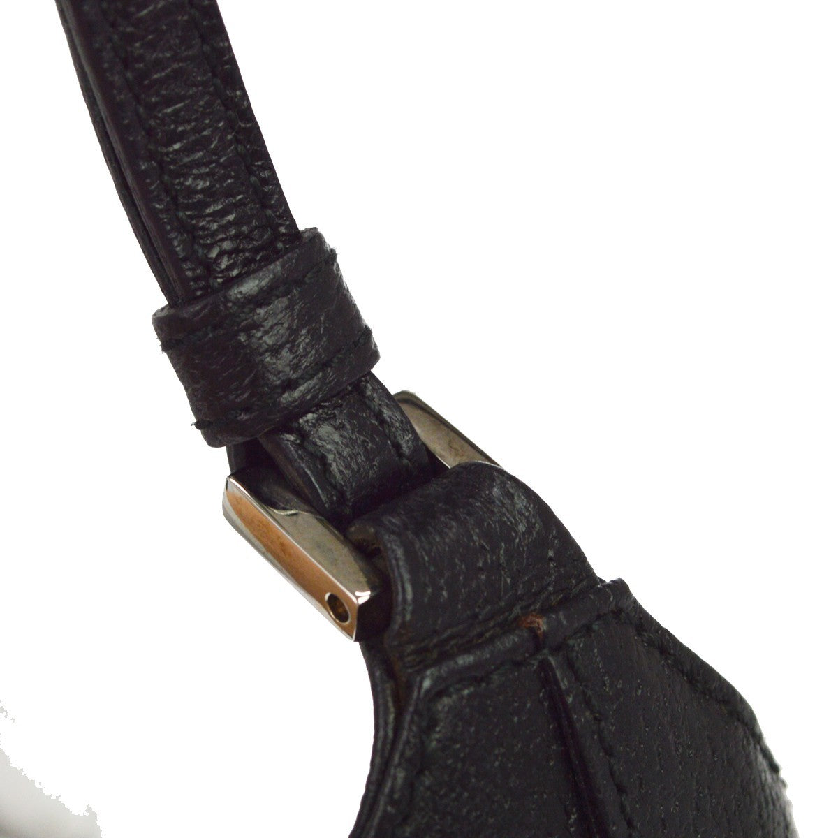 Gucci Vintage Jackie O Hobo Canvas And Leather Black Leather Shoulder Bag Bag (Pre-Owned)