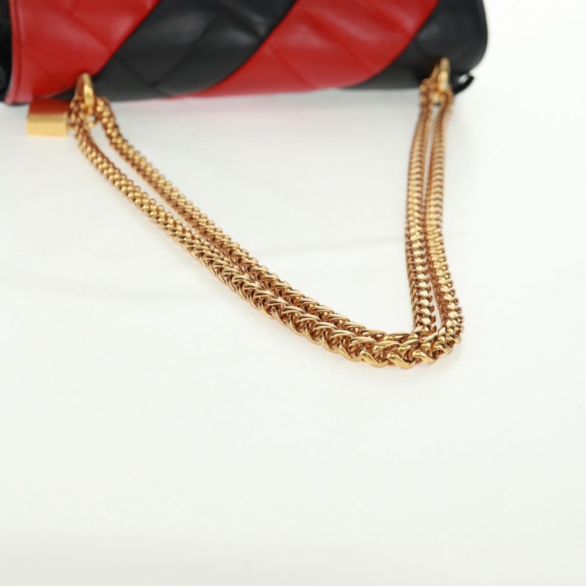 Versace Medusa Padlock Icon Top Handle Quilted Leather Black Leather Shoulder Bag Bag (Pre-Owned)