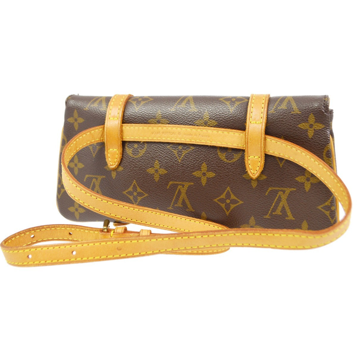 Louis Vuitton Marelle Waist Monogram Canvas Brown Canvas Clutche & Pouche Bag (Pre-Owned)
