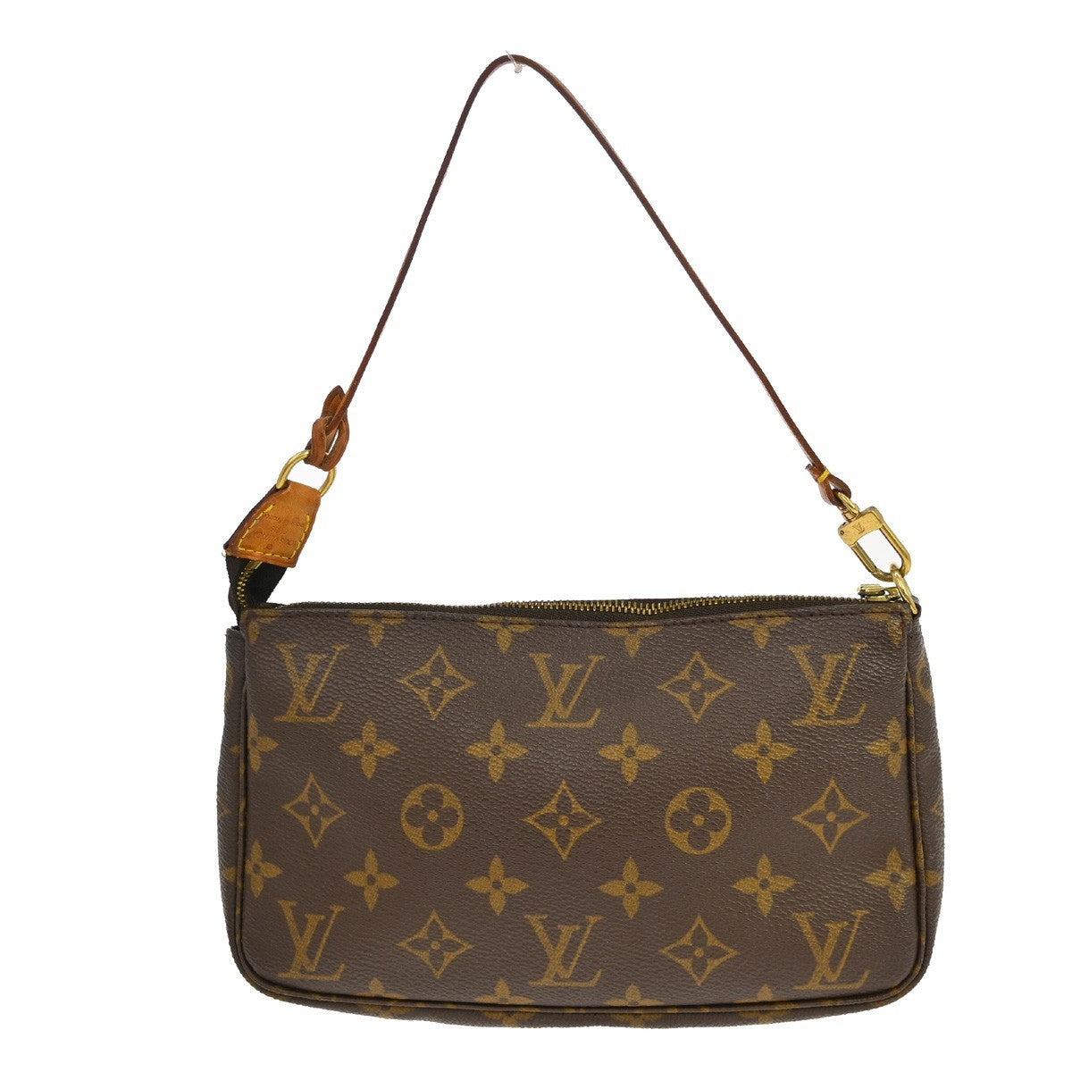 Louis Vuitton Pochette Accessoires Nm Monogram Canvas Brown Canvas Clutche & Pouche Bag (Pre-Owned)
