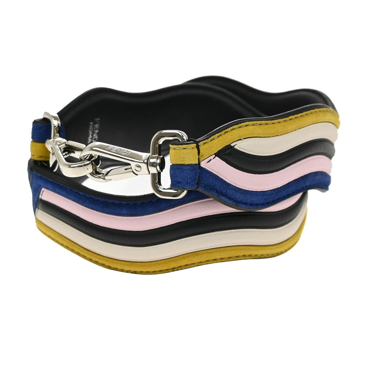 Fendi Strap You Shoulder Strap Leather Multicolour Leather Straps Accessory (Pre-Owned)
