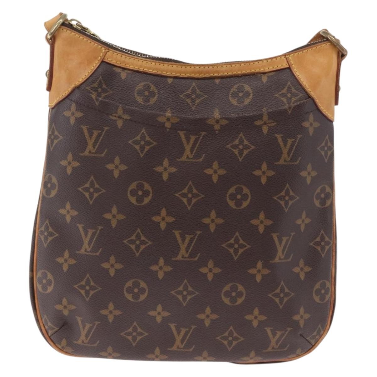 Louis Vuitton Odeon Monogram Canvas Brown Canvas Handbag (Pre-Owned)