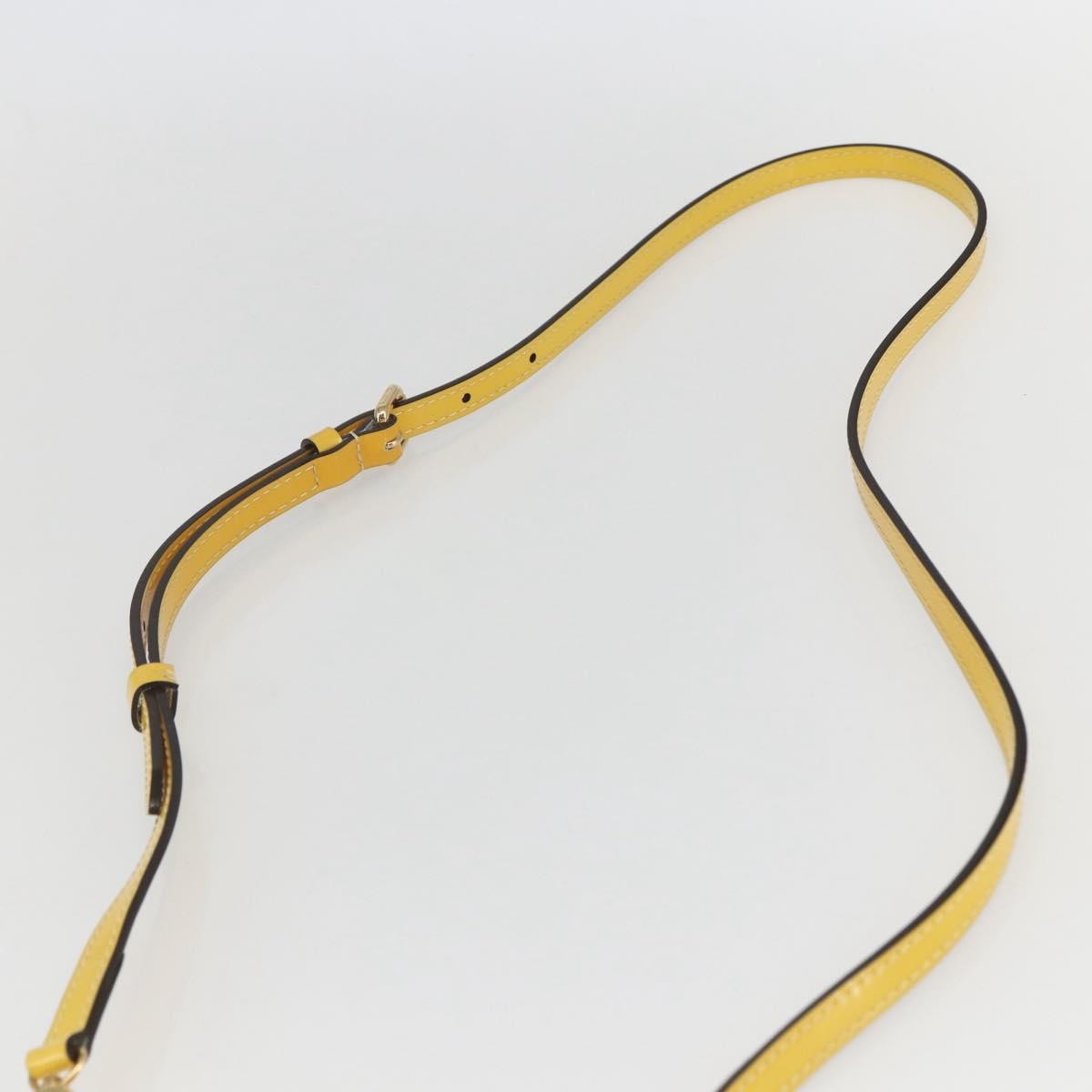 Louis Vuitton Monceau Vernis Yellow Patent_Leather Handbag (Pre-Owned)