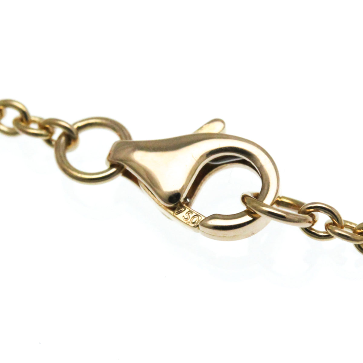 Cartier Love Interlocking 18K Rose Gold Gold Pink_Gold Necklace Jewelry (Pre-Owned)