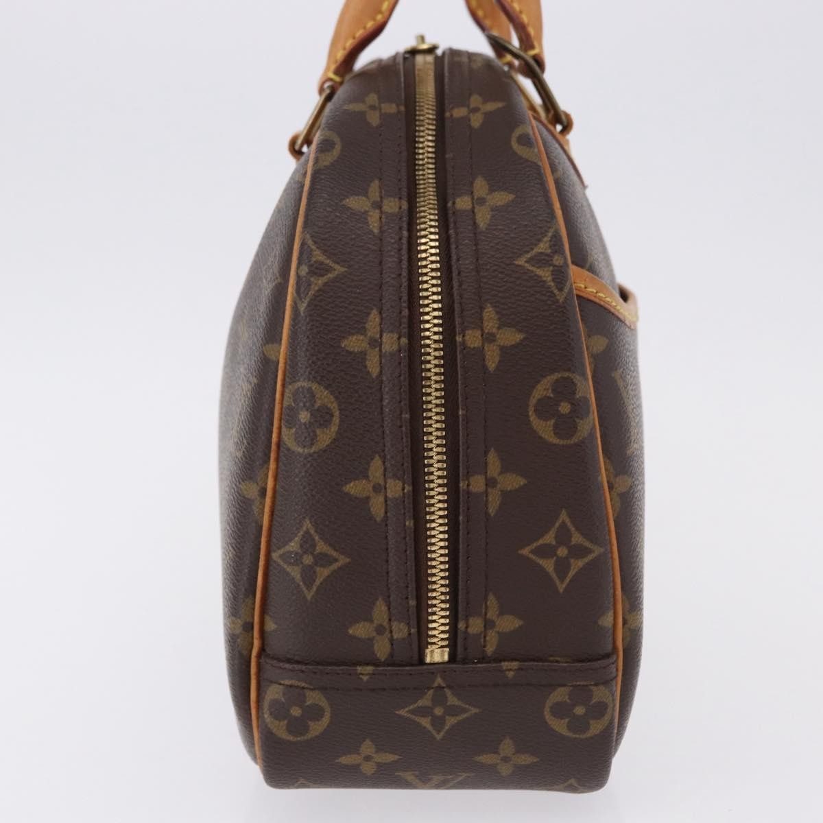 Louis Vuitton Trouville Monogram Canvas Brown Canvas Handbag (Pre-Owned)