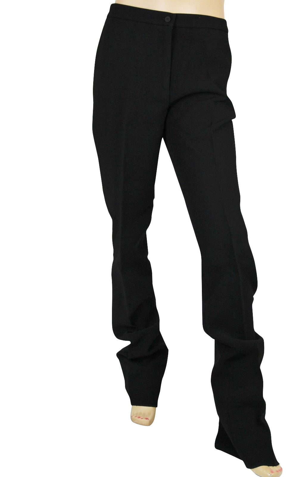 Bottega Veneta Women's Black Triacetate Polyester Dress Pant (42)