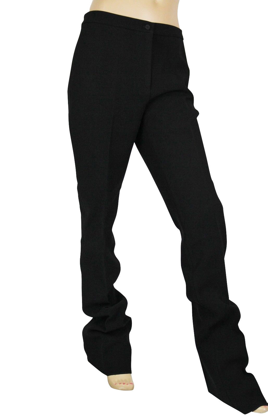 Bottega Veneta Women's Black Triacetate Polyester Dress Pant (42)