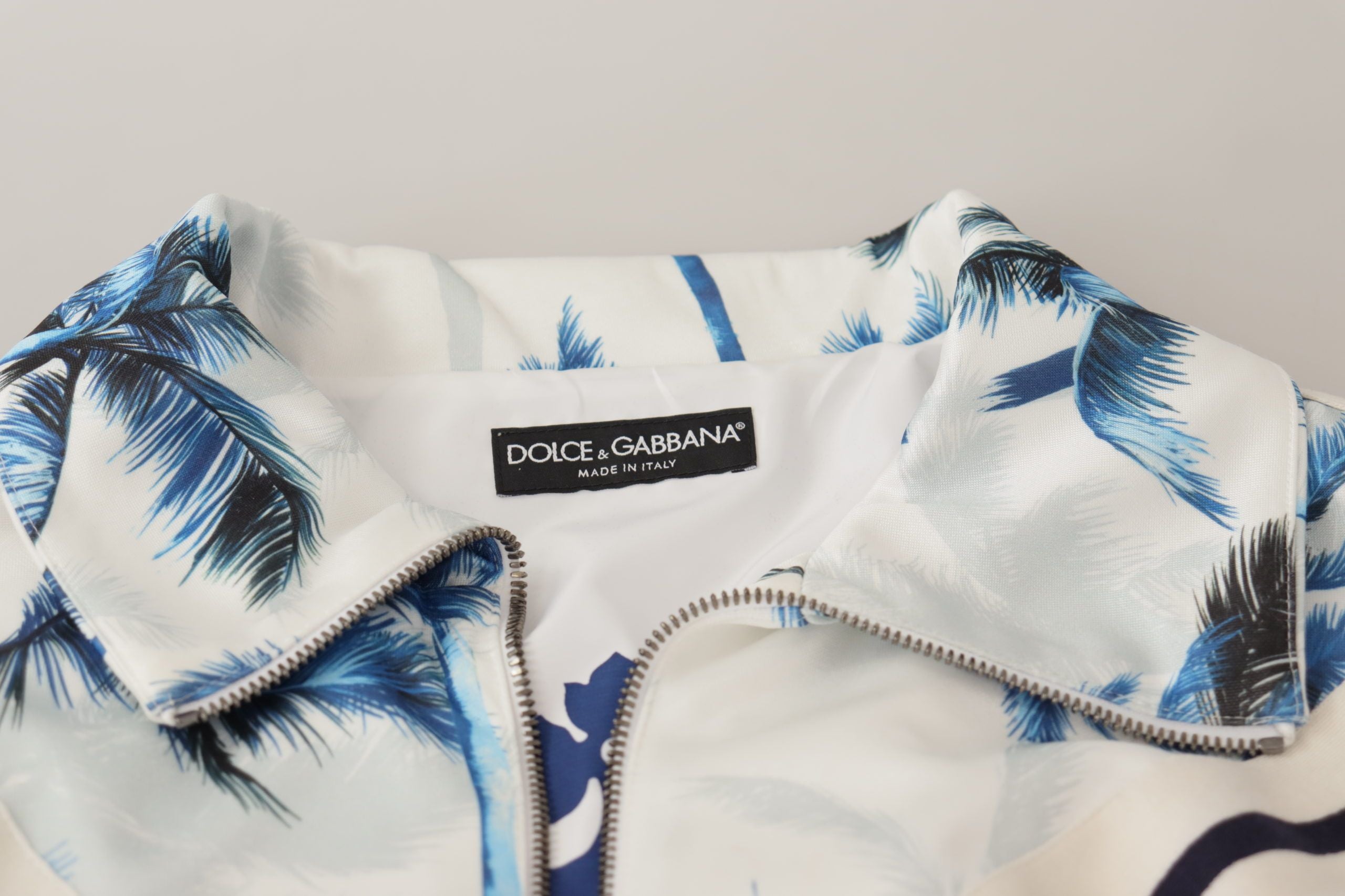 Dolce & Gabbana Chic Multicolor Full Zip Men's Sweater