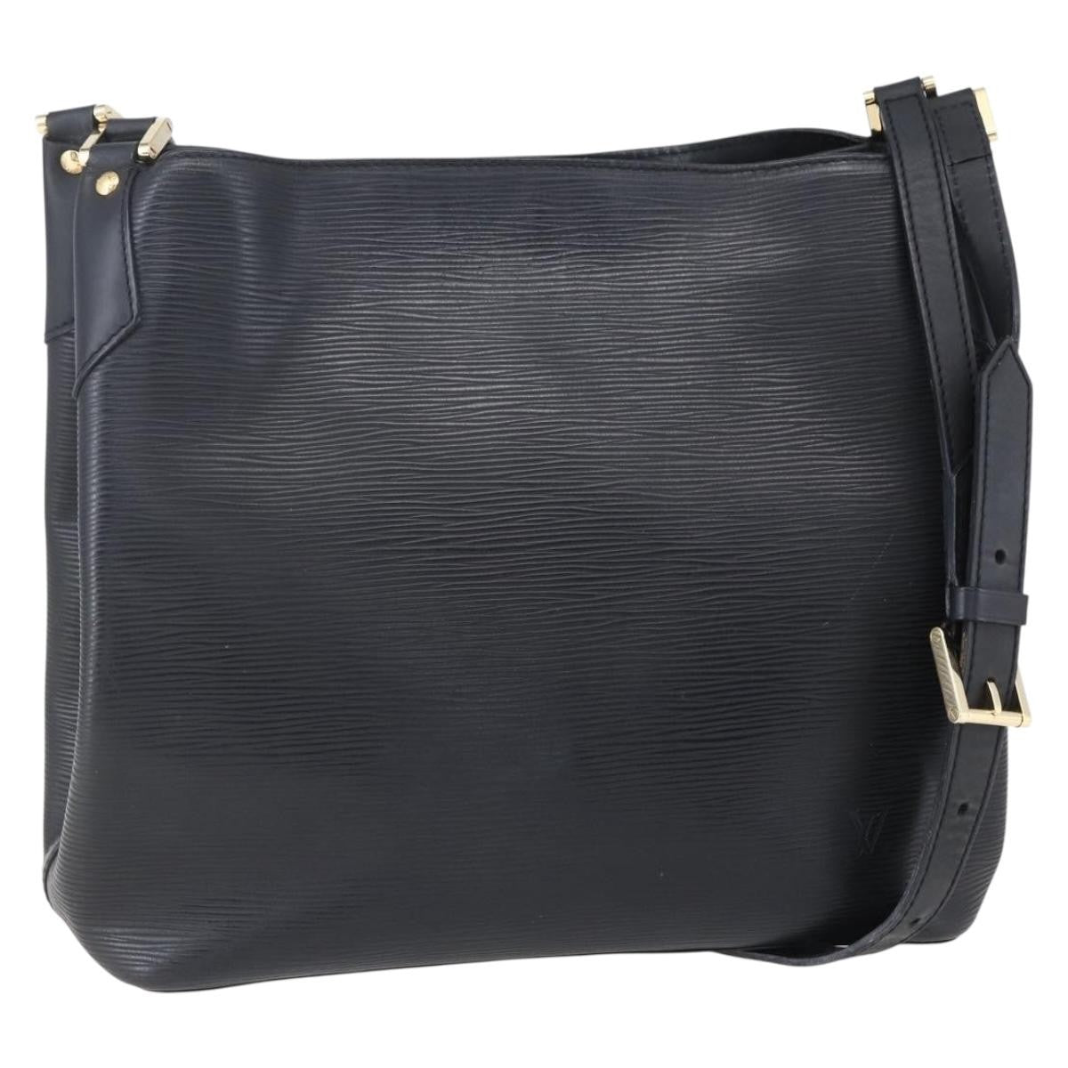 Louis Vuitton Mandara Epi Leather Black Leather Shoulder Bag Bag (Pre-Owned)
