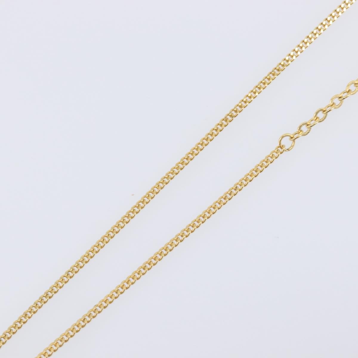 Christian Dior Cd Pendant Metal Gold Metal Necklace Jewelry (Pre-Owned)