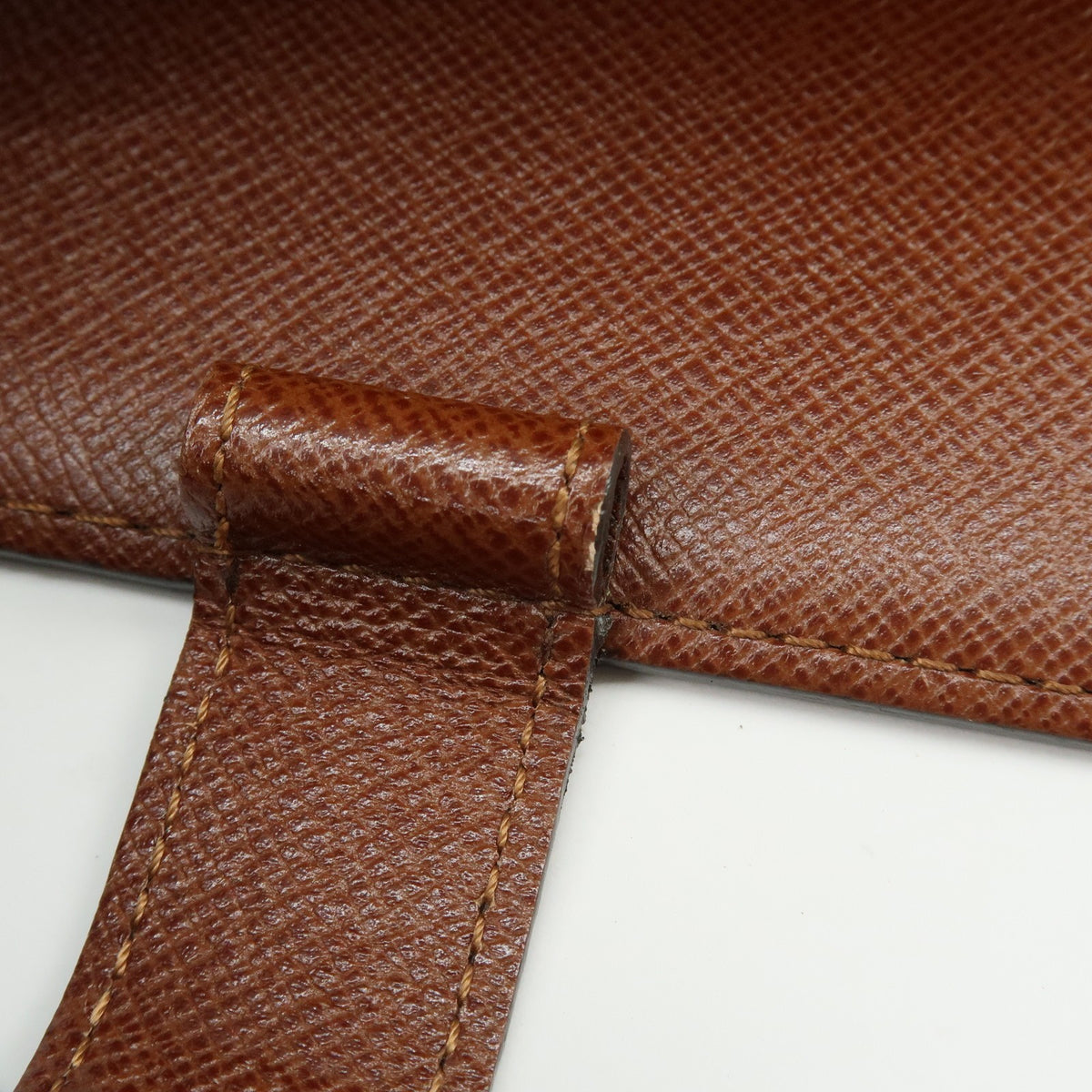 Louis Vuitton Agenda Cover Monogram Canvas Brown Canvas Wallets Accessory (Pre-Owned)