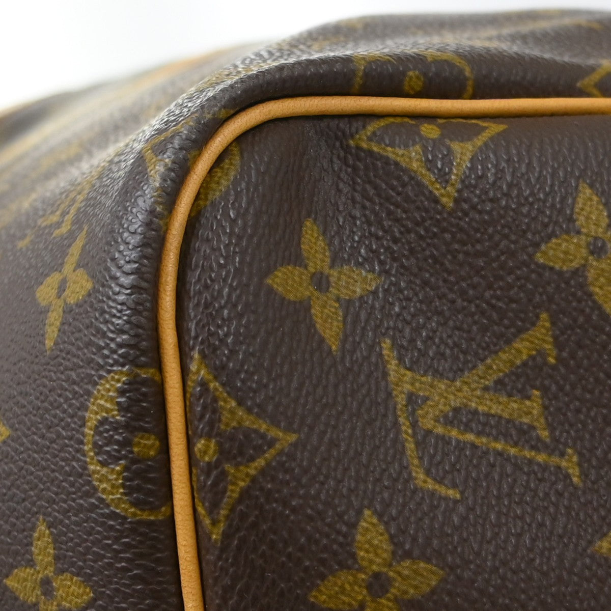 Louis Vuitton Keepall Bandouliere Monogram Canvas Brown Canvas Travel Bag Bag (Pre-Owned)
