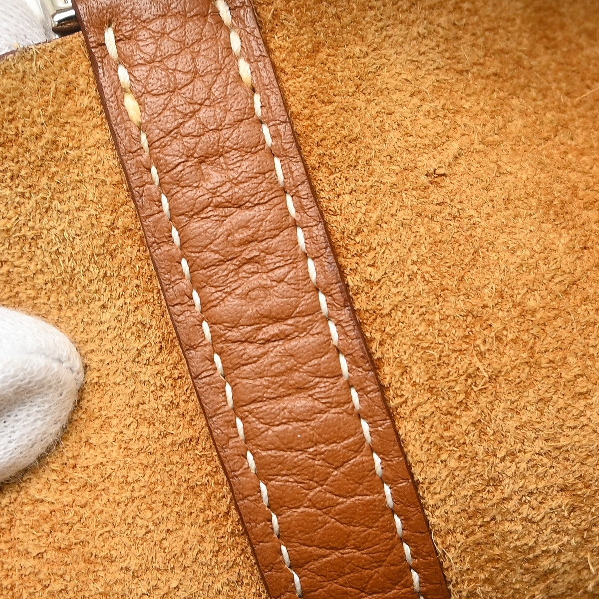 Hermes Picotin Clémence Brown Leather Handbag (Pre-Owned)