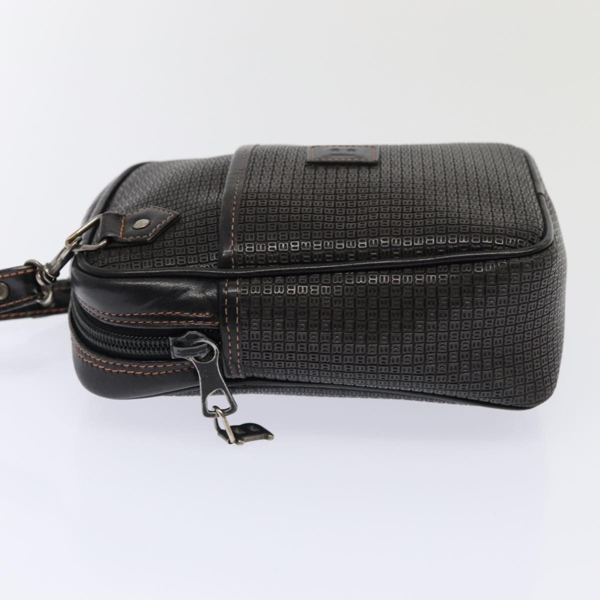 Bally Vintage Pvc And Leather Black Pvc Shoulder Bag Bag (Pre-Owned)