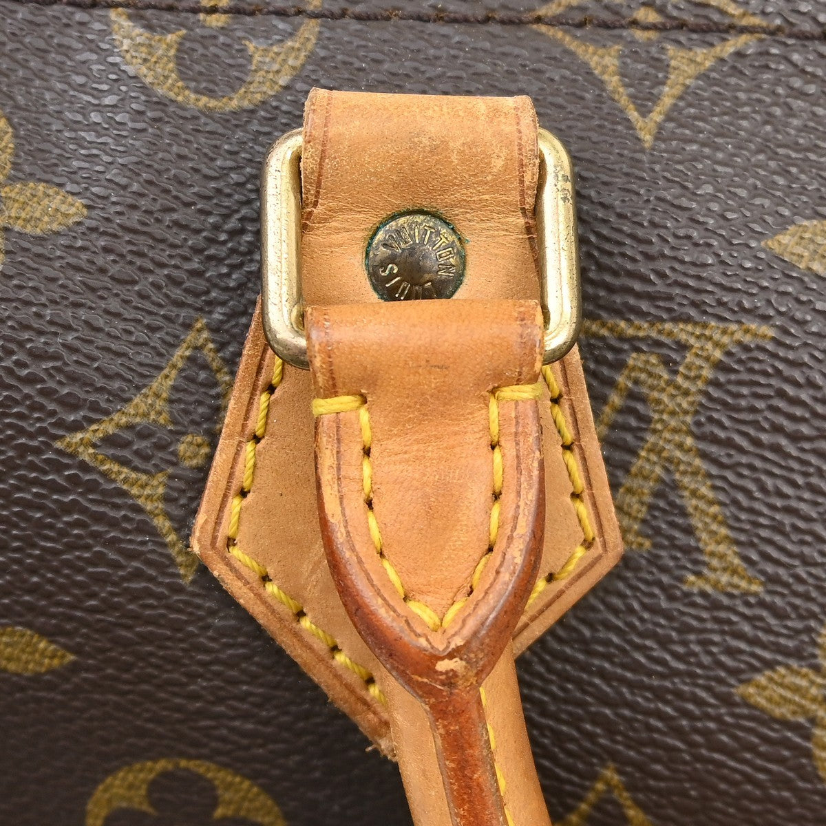 Louis Vuitton Speedy Monogram Canvas Brown Canvas Handbag (Pre-Owned)