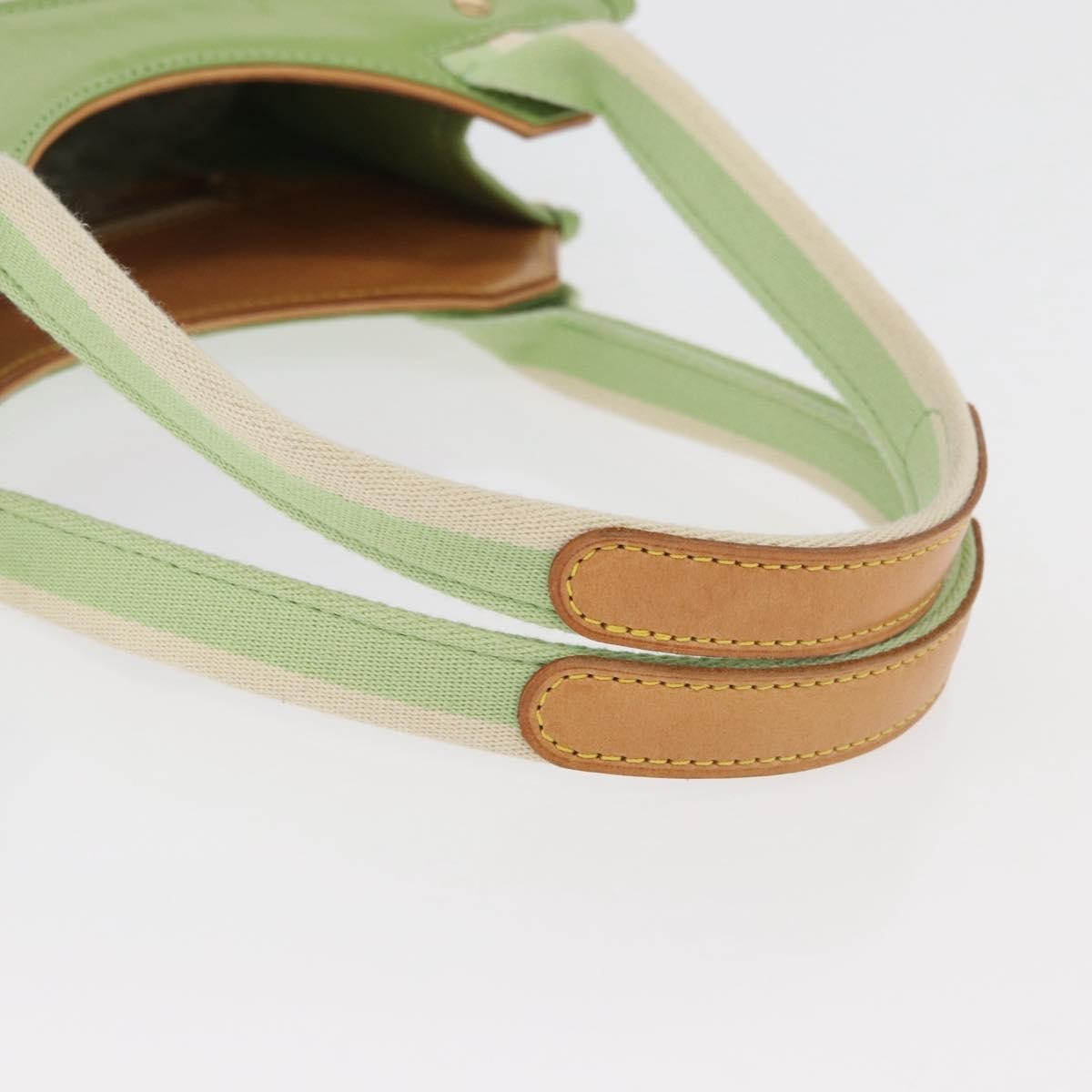 Louis Vuitton Kathleen Mini Lin Green Canvas Tote Bag Bag (Pre-Owned)