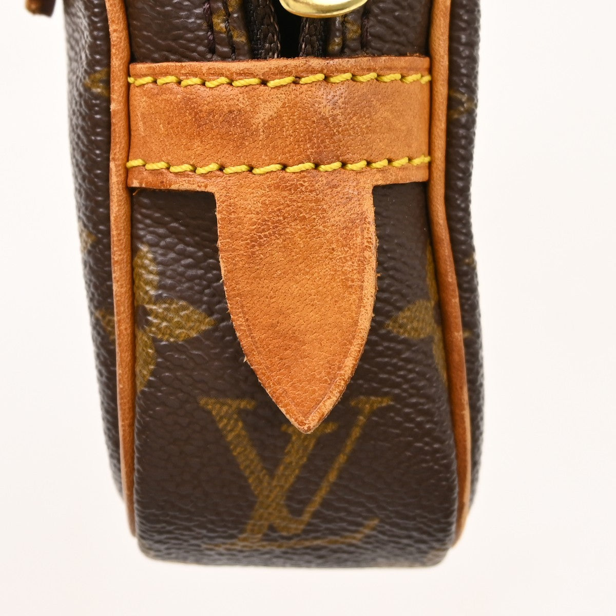 Louis Vuitton Pochette Marly Bandouliere Monogram Canvas Brown Canvas Shoulder Bag Bag (Pre-Owned)