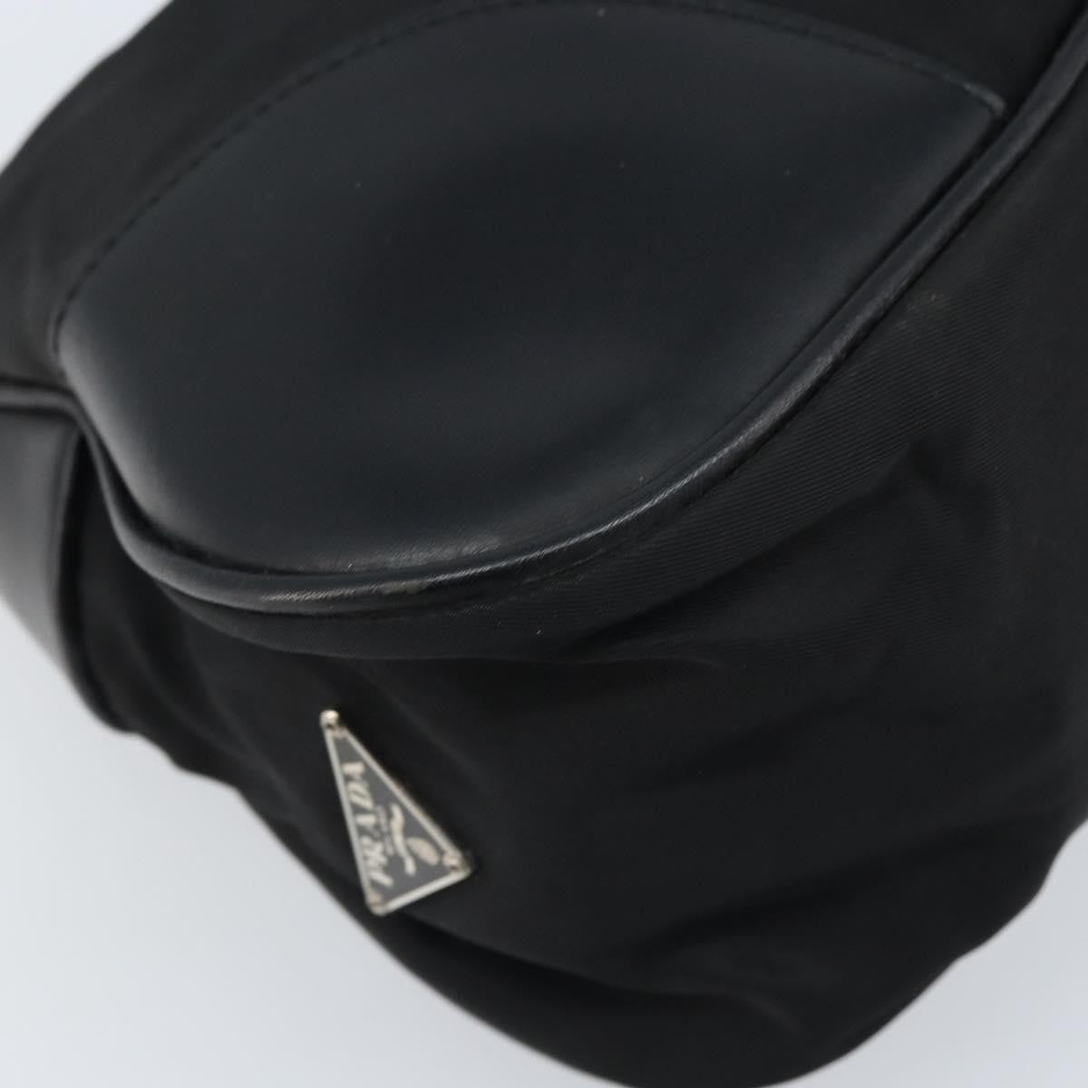 Prada Shoulder Tessuto Black Nylon Shoulder Bag Bag (Pre-Owned)