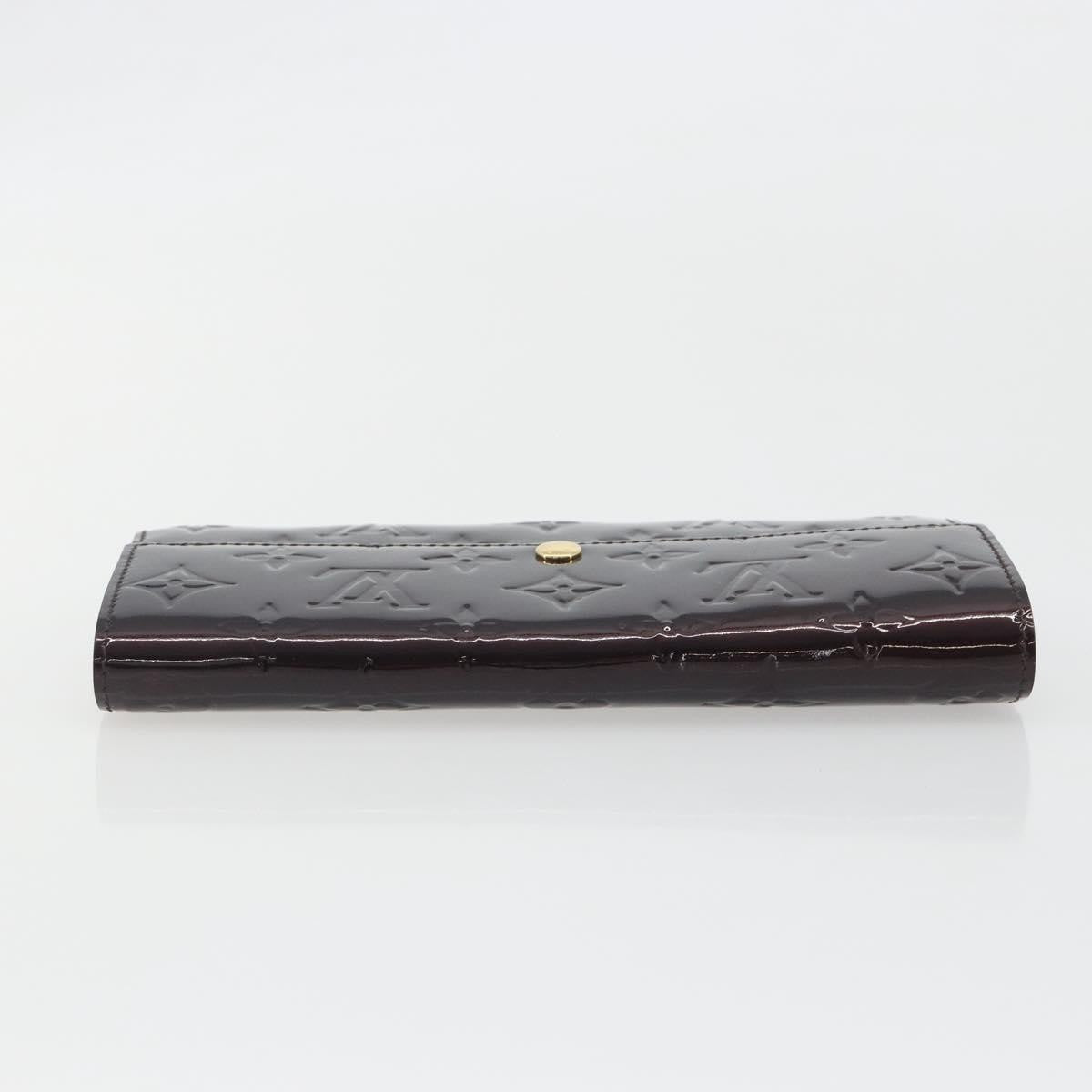Louis Vuitton Sarah Monogram Vernis Burgundy Patent_Leather Clutche & Pouche Bag (Pre-Owned)
