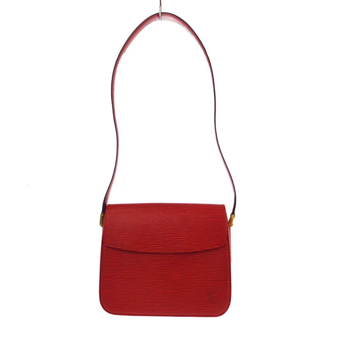 Louis Vuitton Buci Epi Leather Red Leather Handbag (Pre-Owned)