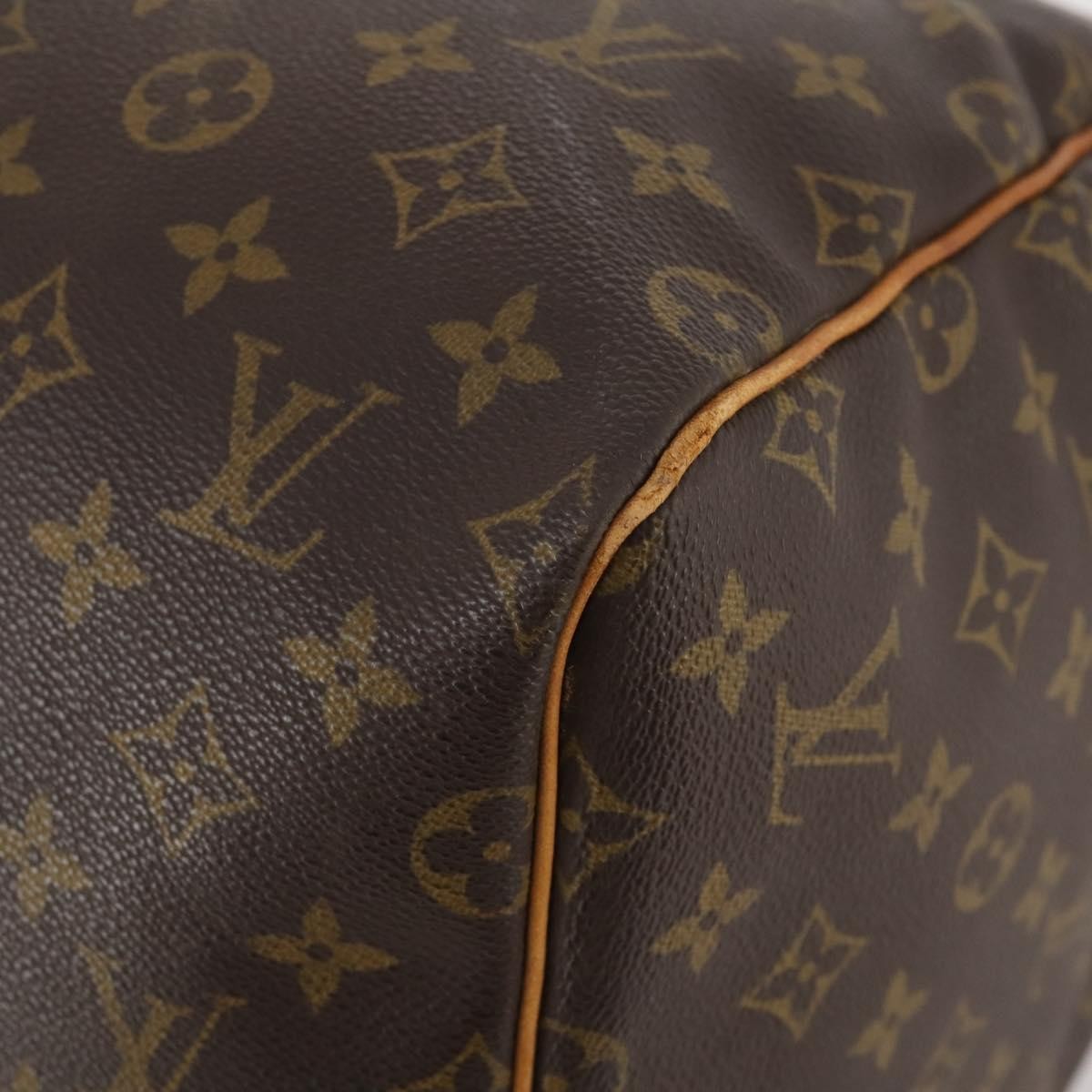 Louis Vuitton Keepall Monogram Canvas Brown Canvas Travel Bag Bag (Pre-Owned)