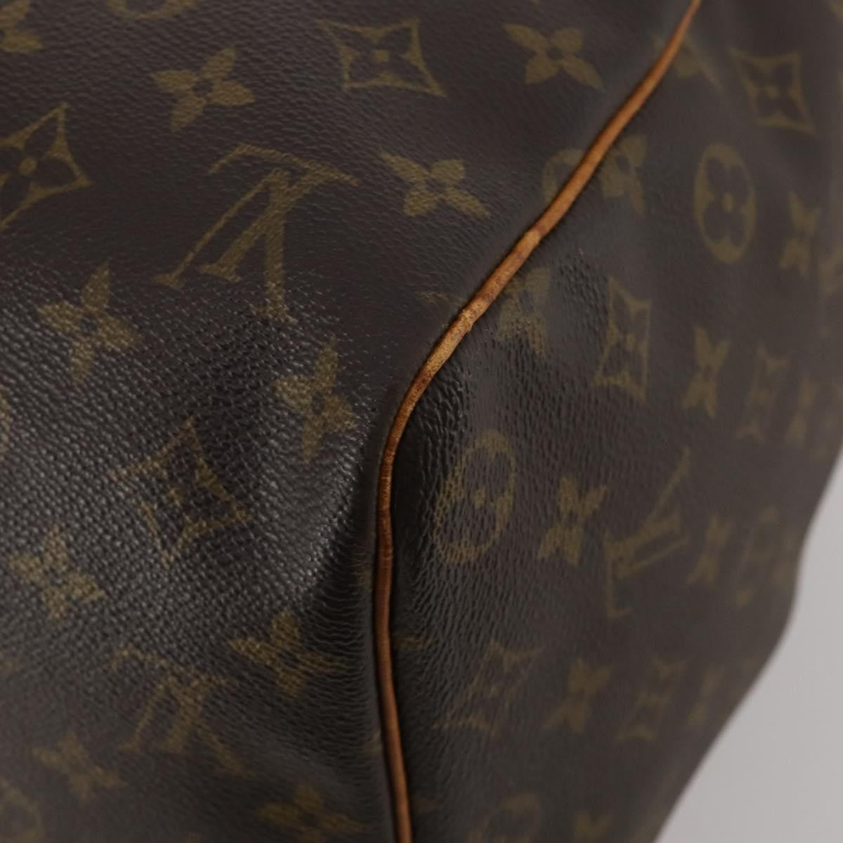 Louis Vuitton Keepall Monogram Brown Canvas Travel Bag Bag (Pre-Owned)