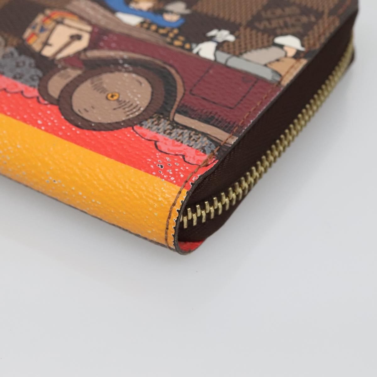 Louis Vuitton Zippy Wallet Nm Monogram Canvas Brown Canvas Wallets Accessory (Pre-Owned)