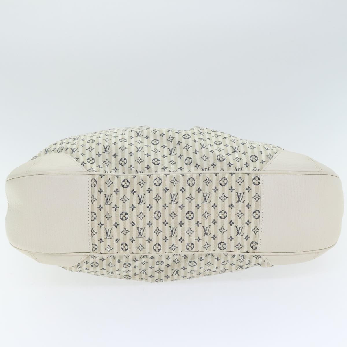 Louis Vuitton Marina Mini Lin Croisette White Canvas Handbag (Pre-Owned)