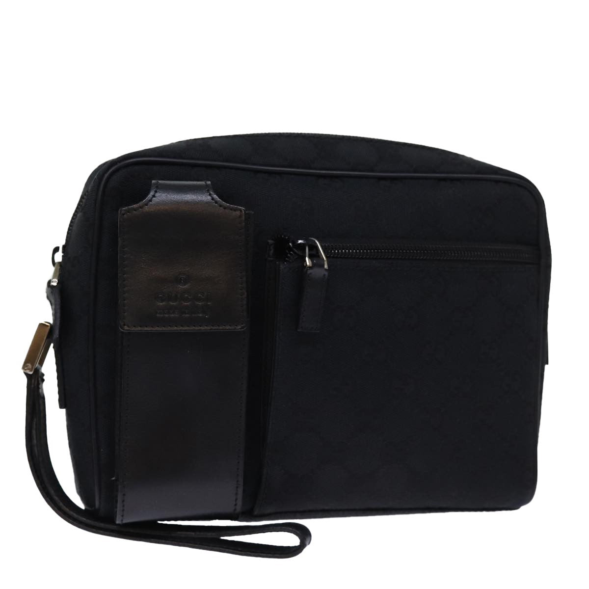 Gucci Gg Canvas Canvas Black Canvas Clutche & Pouche Bag (Pre-Owned)