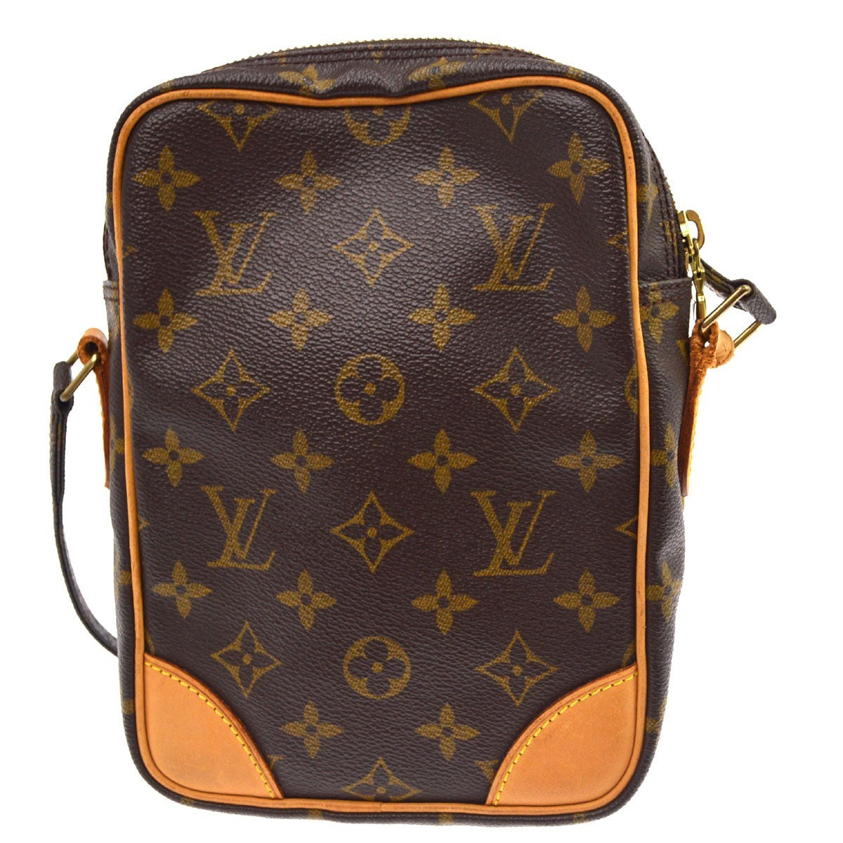 Louis Vuitton Amazone Monogram Canvas Brown Canvas Shoulder Bag Bag (Pre-Owned)