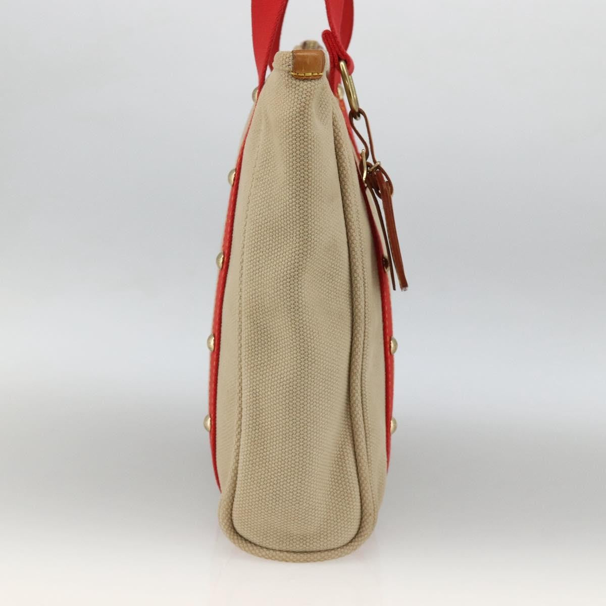 Louis Vuitton Antigua Tote Canvas Beige Canvas Tote Bag Bag (Pre-Owned)