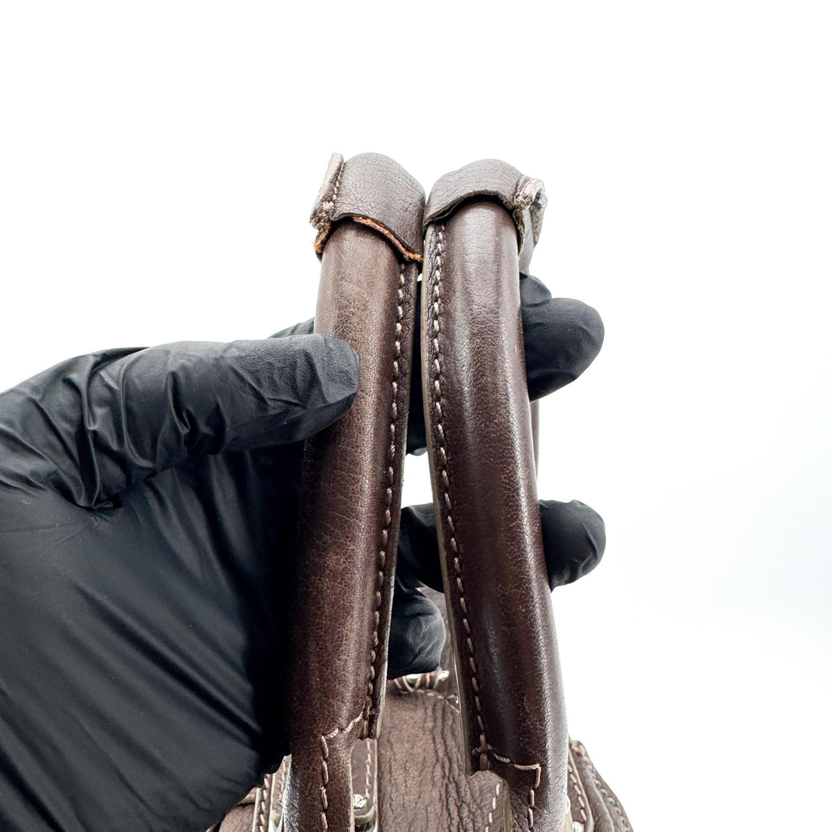 Chloe Paddington Leather Brown Leather Handbag (Pre-Owned)