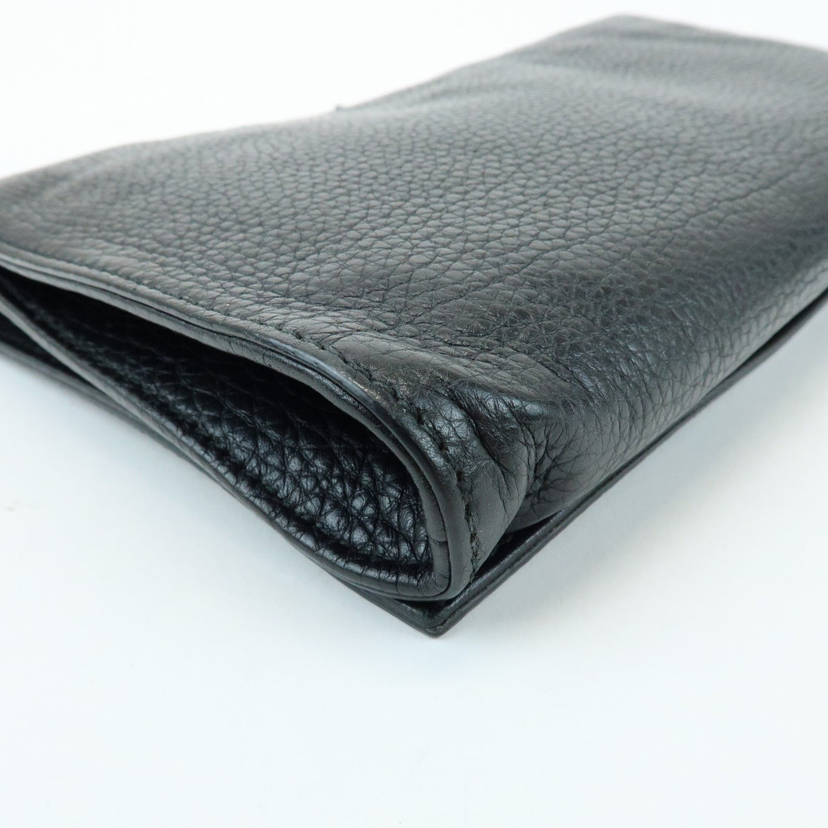 Gucci Soho Clutch Leather Black Leather Clutche & Pouche Bag (Pre-Owned)
