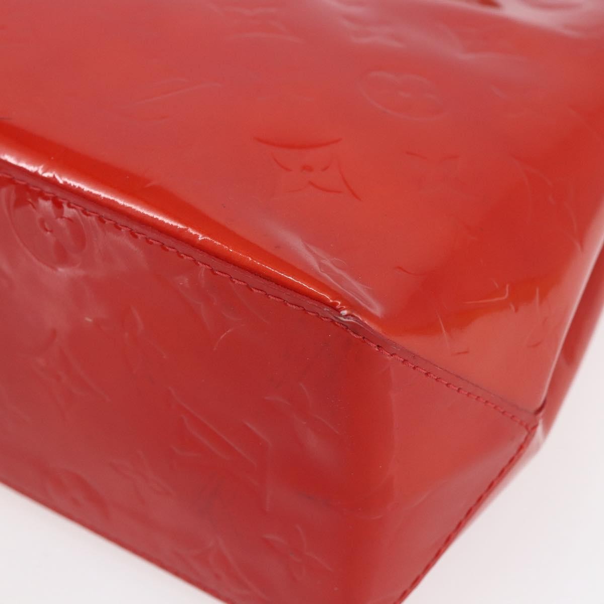 Louis Vuitton Reade Monogram Vernis Red Patent_Leather Handbag (Pre-Owned)