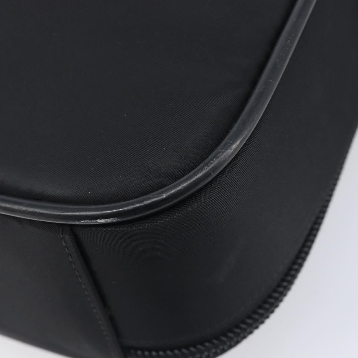 Prada Briefcase Tessuto And Saffiano Leather Black Nylon Briefcase Bag (Pre-Owned)