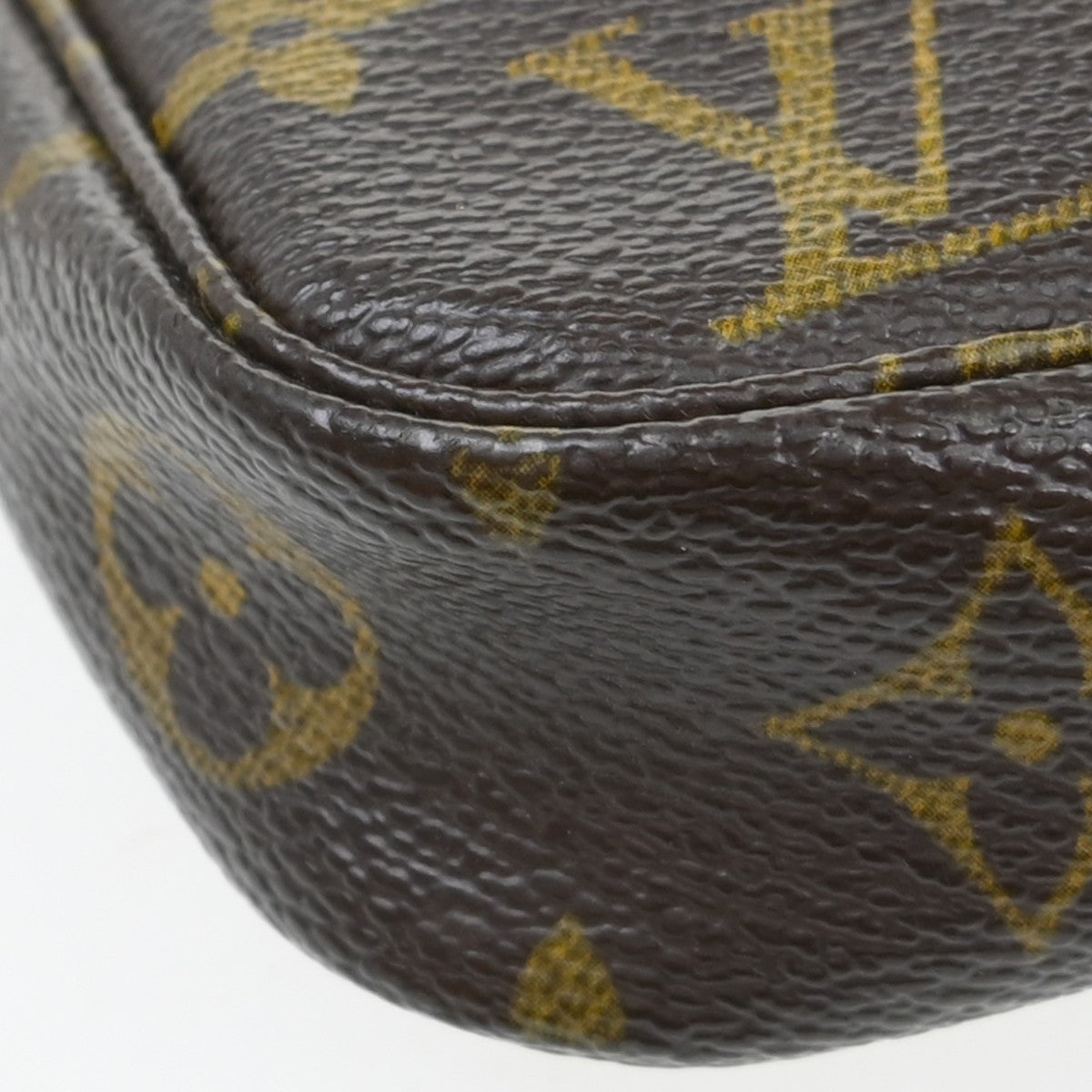 Louis Vuitton Pochette Accessoires Monogram Canvas Brown Canvas Clutche & Pouche Bag (Pre-Owned)