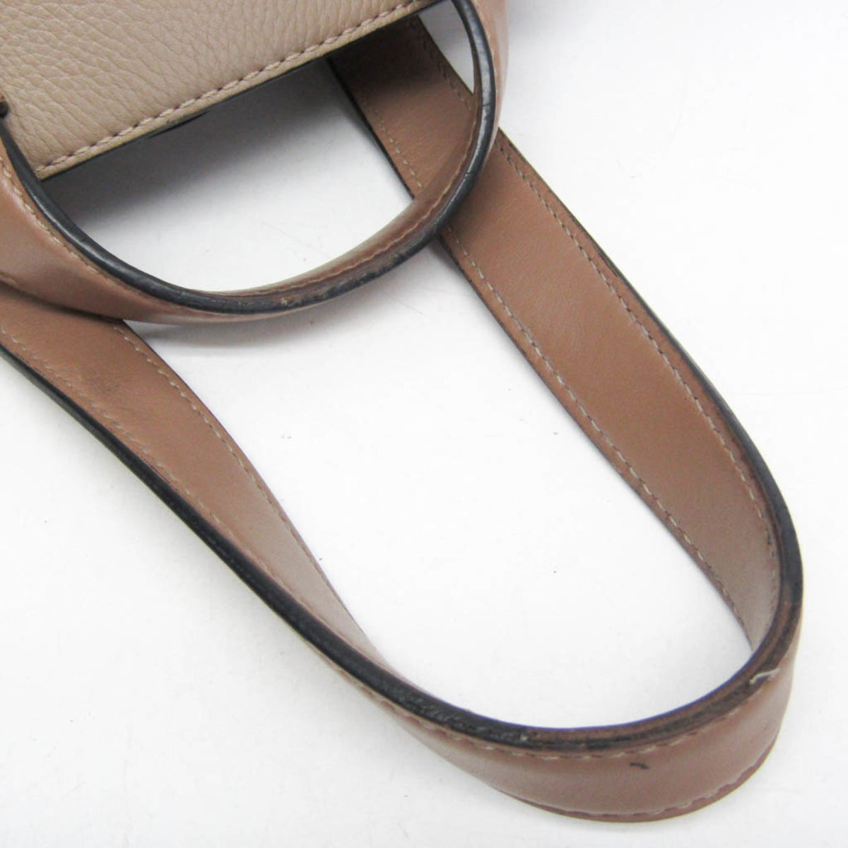 Loewe Hammock Nugget Leather Beige Leather Handbag (Pre-Owned)