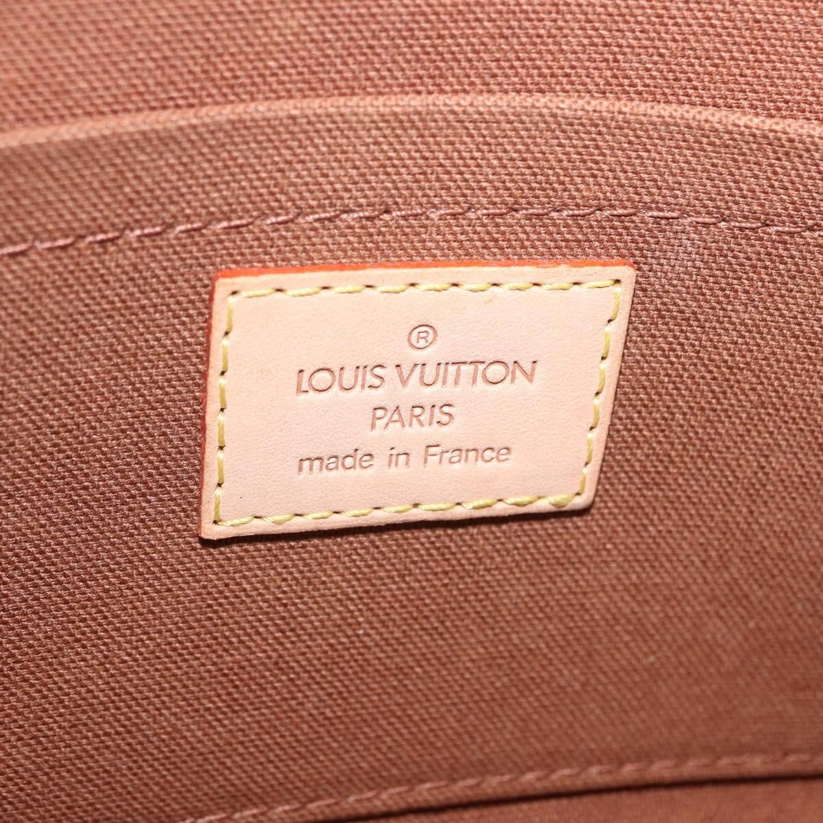 Louis Vuitton Marelle Waist Monogram Canvas Brown Canvas Handbag (Pre-Owned)