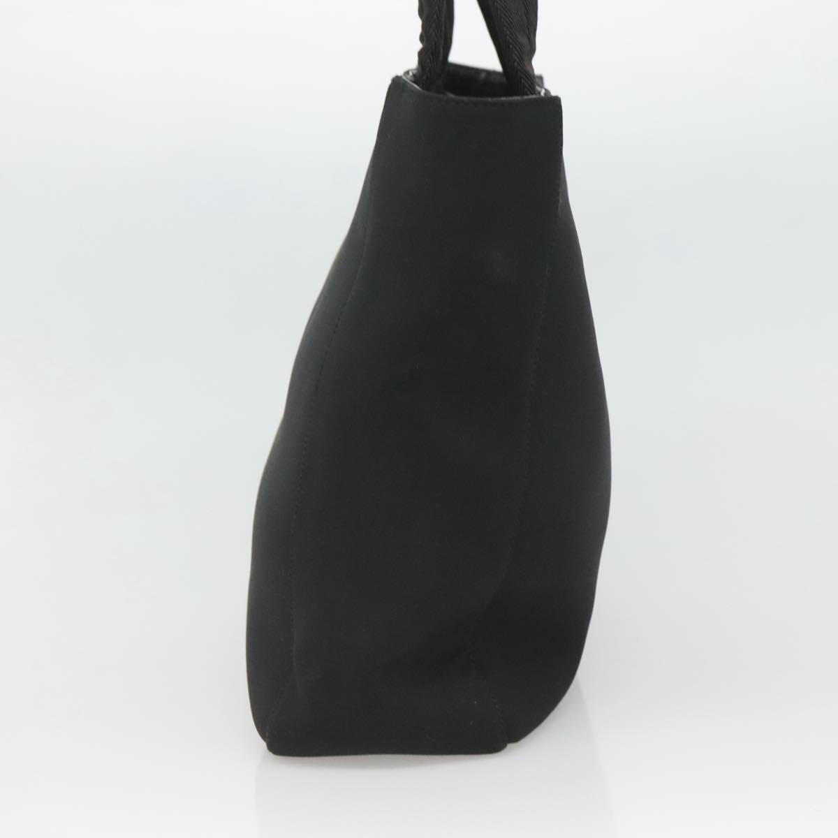 Prada City Sport Bucket Soft Calf Black Canvas Handbag (Pre-Owned)
