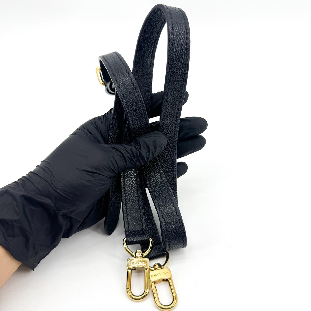 Louis Vuitton Pochette Metis Monogram Empreinte Leather Black Leather Clutche & Pouche Bag (Pre-Owned)