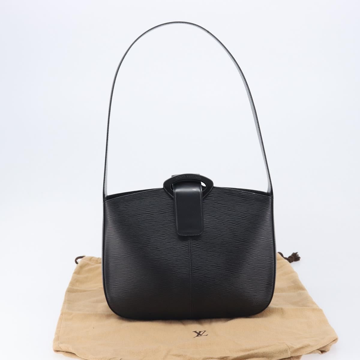 Louis Vuitton Reverie Epi Leather Black Leather Handbag (Pre-Owned)
