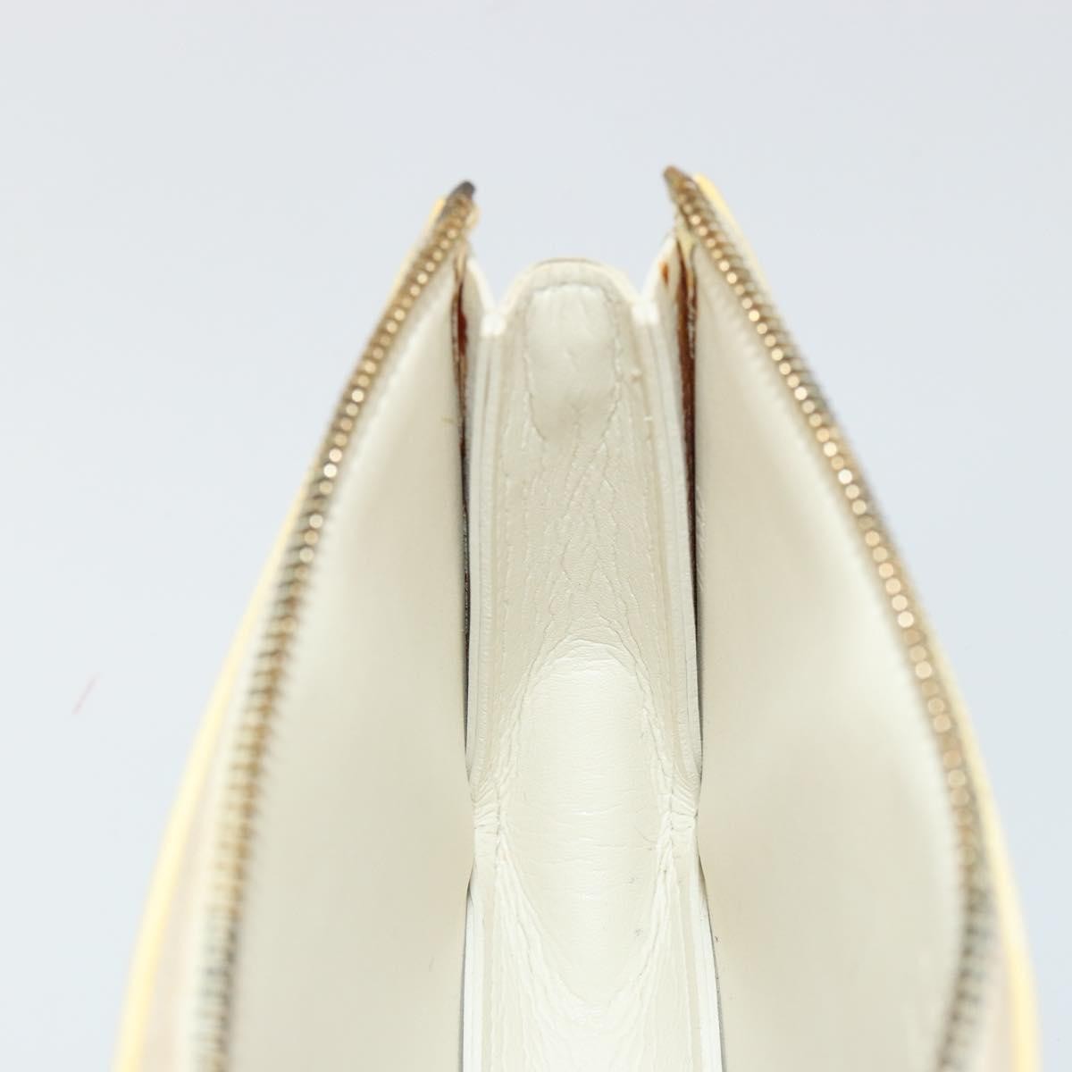 Louis Vuitton Lexington Pochette Monogram Vernis Beige Patent_Leather Clutche & Pouche Bag (Pre-Owned)