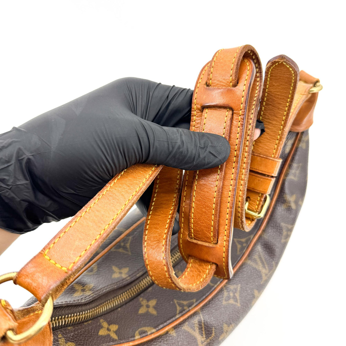 Louis Vuitton Boulogne Monogram Canvas Brown Canvas Handbag (Pre-Owned)