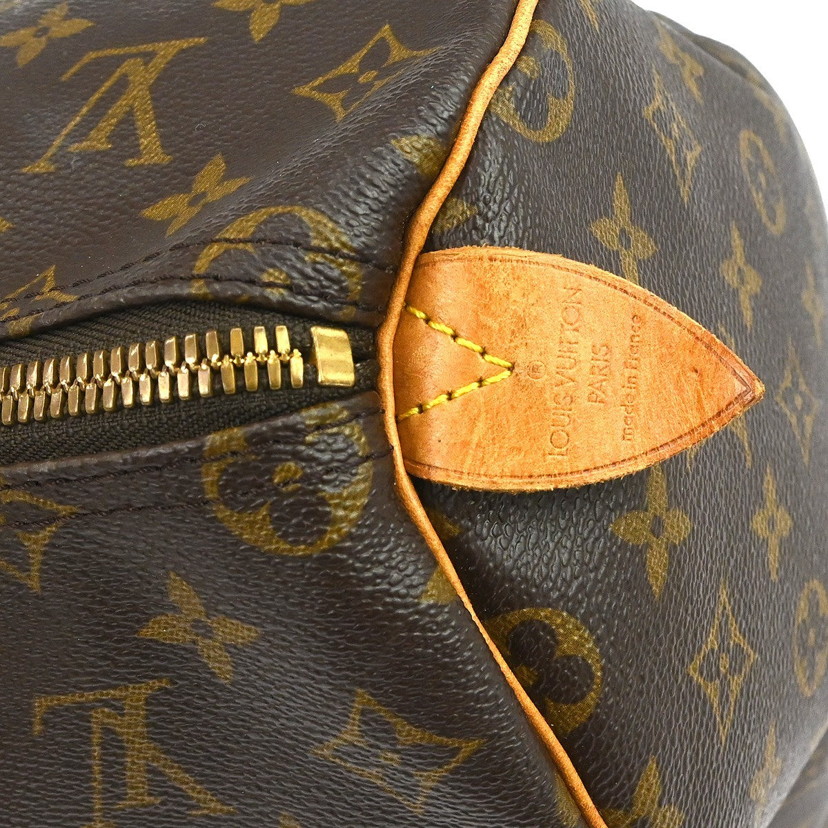 Louis Vuitton Keepall Monogram Brown Canvas Travel Bag Bag (Pre-Owned)