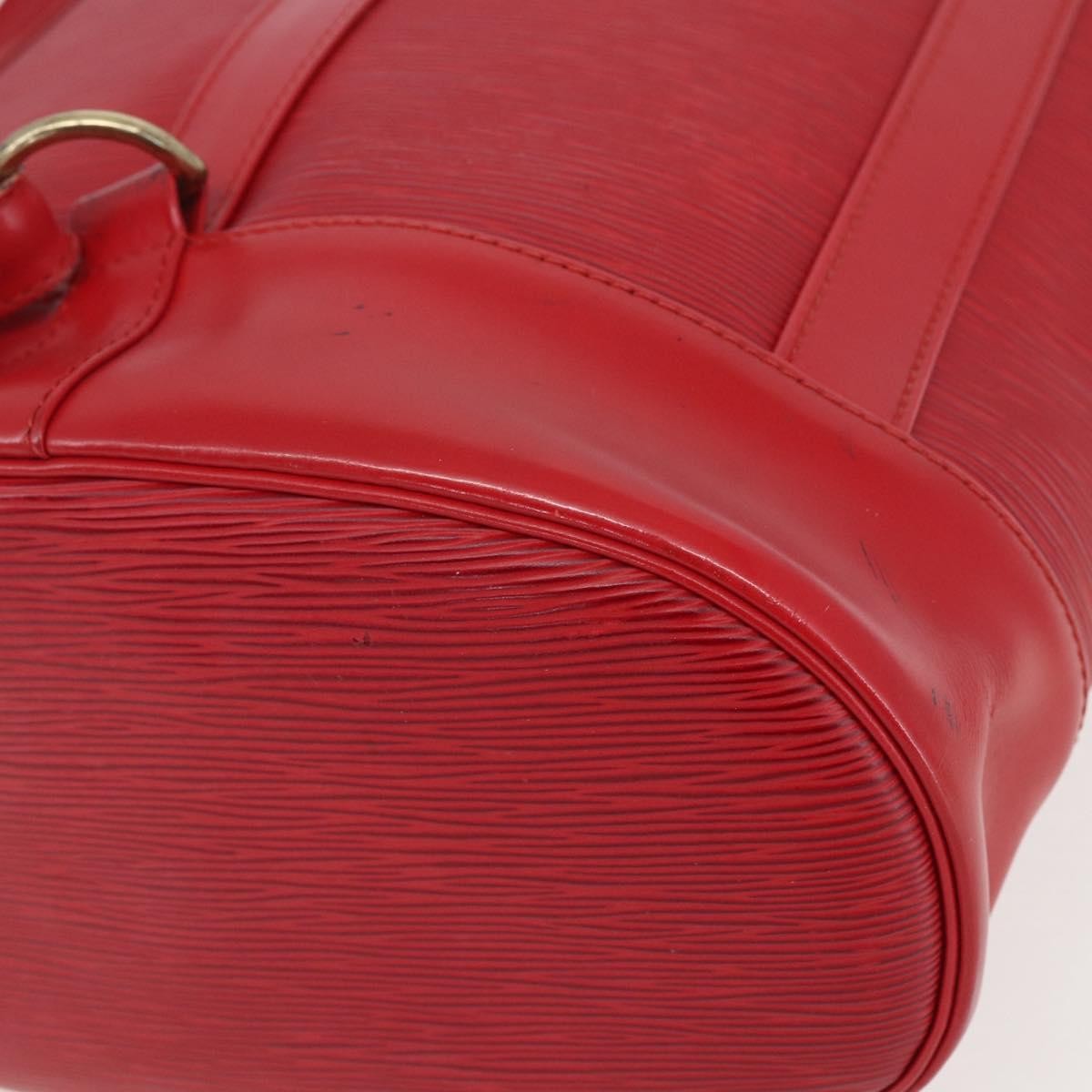 Louis Vuitton Randonnee Epi Leather Red Leather Shoulder Bag Bag (Pre-Owned)