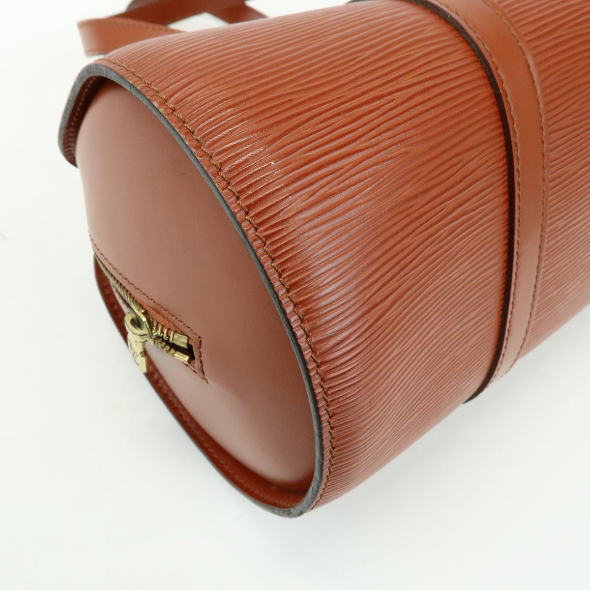 Louis Vuitton Soufflot Epi Leather Brown Leather Tote Bag Bag (Pre-Owned)