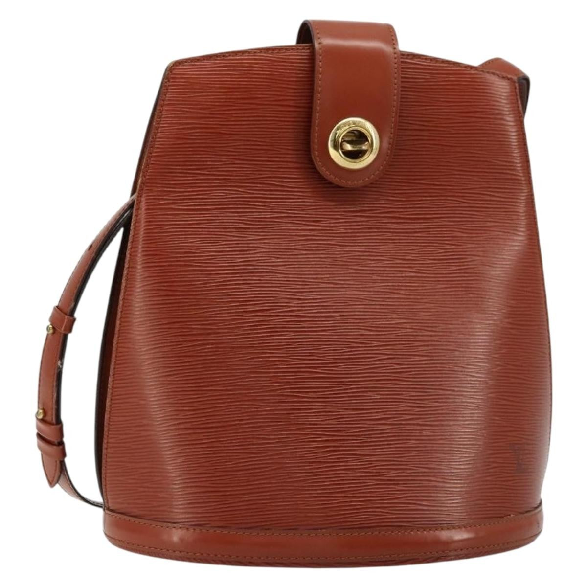 Louis Vuitton Cluny Epi Leather Brown Leather Shoulder Bag Bag (Pre-Owned)